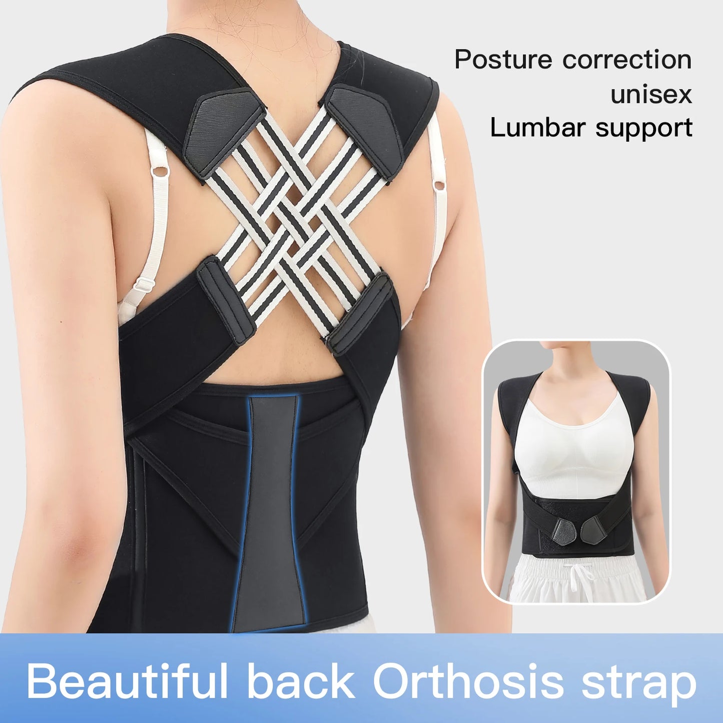 Posture Alignment Support Brace