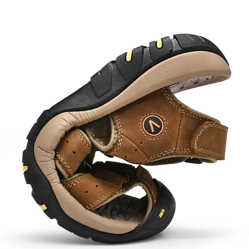 Men’s Leather Casual Sandals