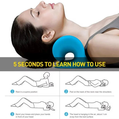 Cervical Neck Stretcher Pillow