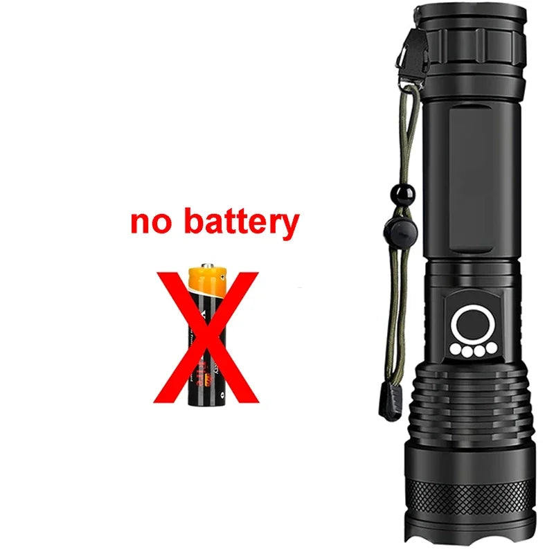 High Power LED Rechargeable Flashlight