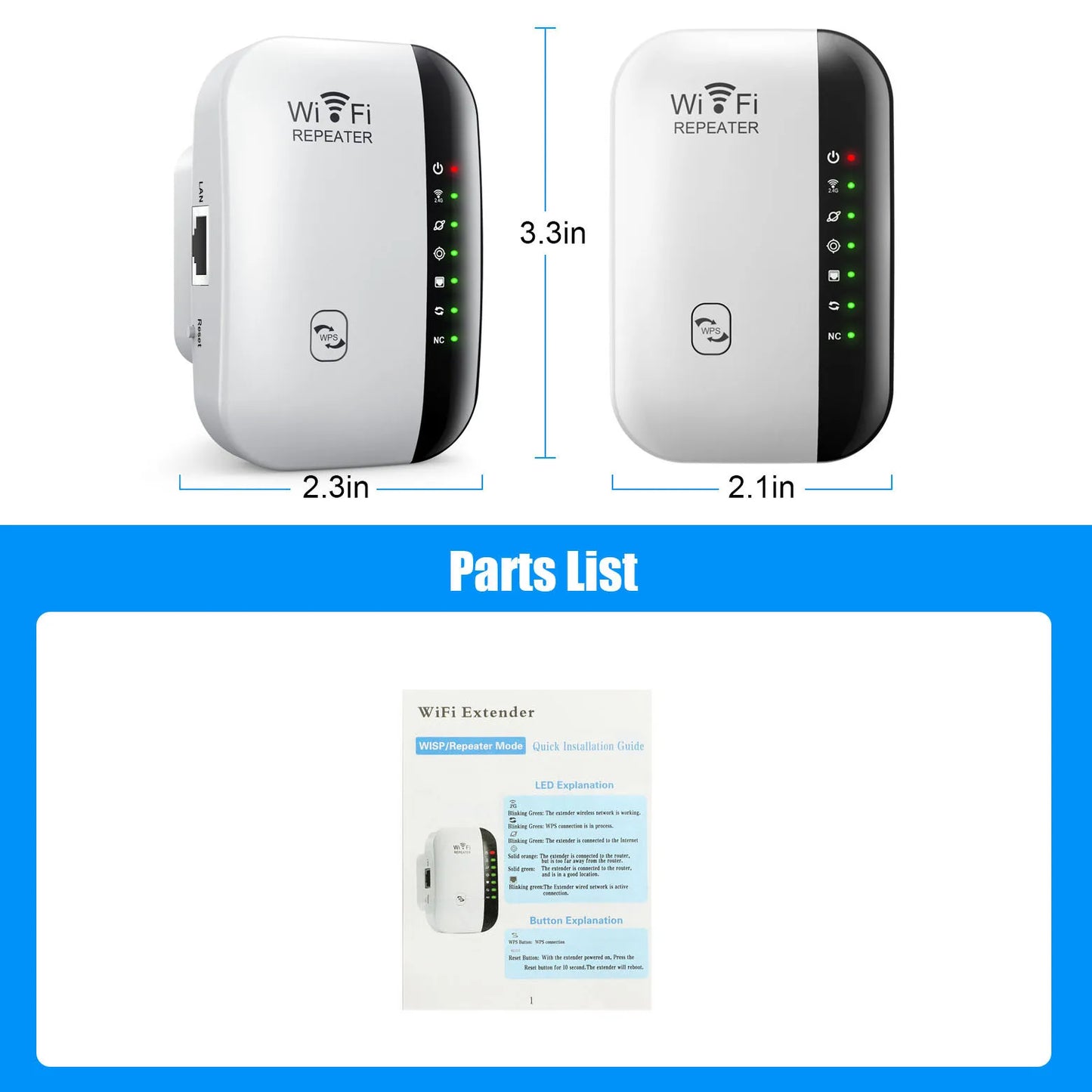 Wireless WiFi Range Extender