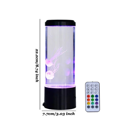 LED Jellyfish Night Lamp