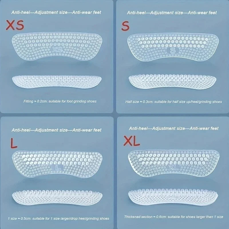 Silicone Heel Grip Pads