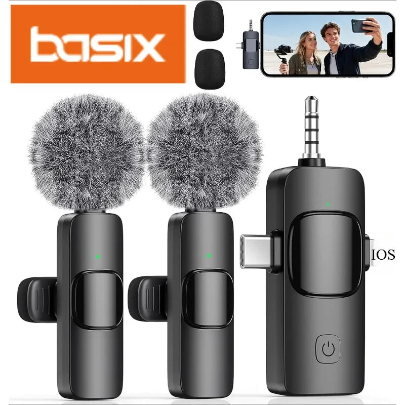Mini Wireless Lavalier Microphone
