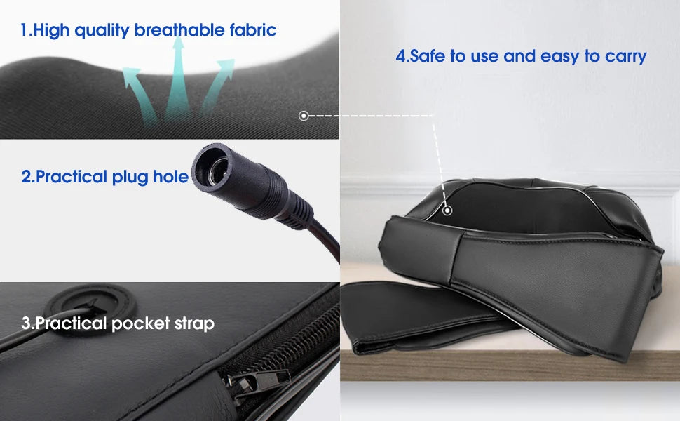 Shiatsu Neck Massager Pillow