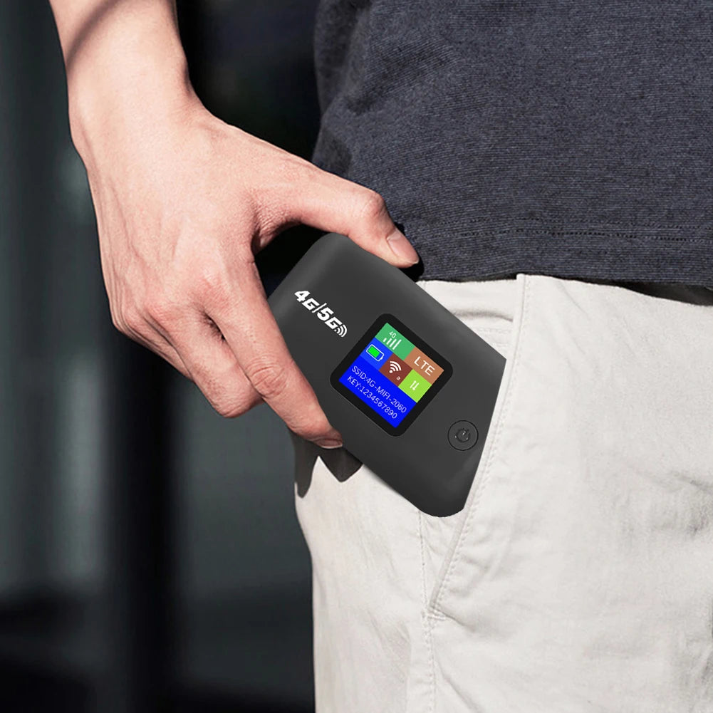 Portable 4G/5G Mobile WiFi Router