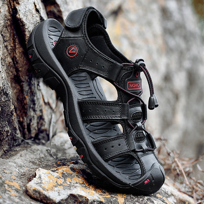 Men’s Leather Casual Sandals