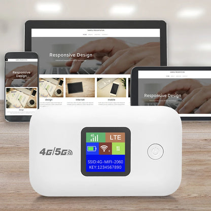 Portable 4G/5G Mobile WiFi Router