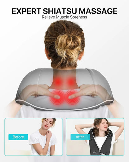 Shiatsu Neck Massager Pillow