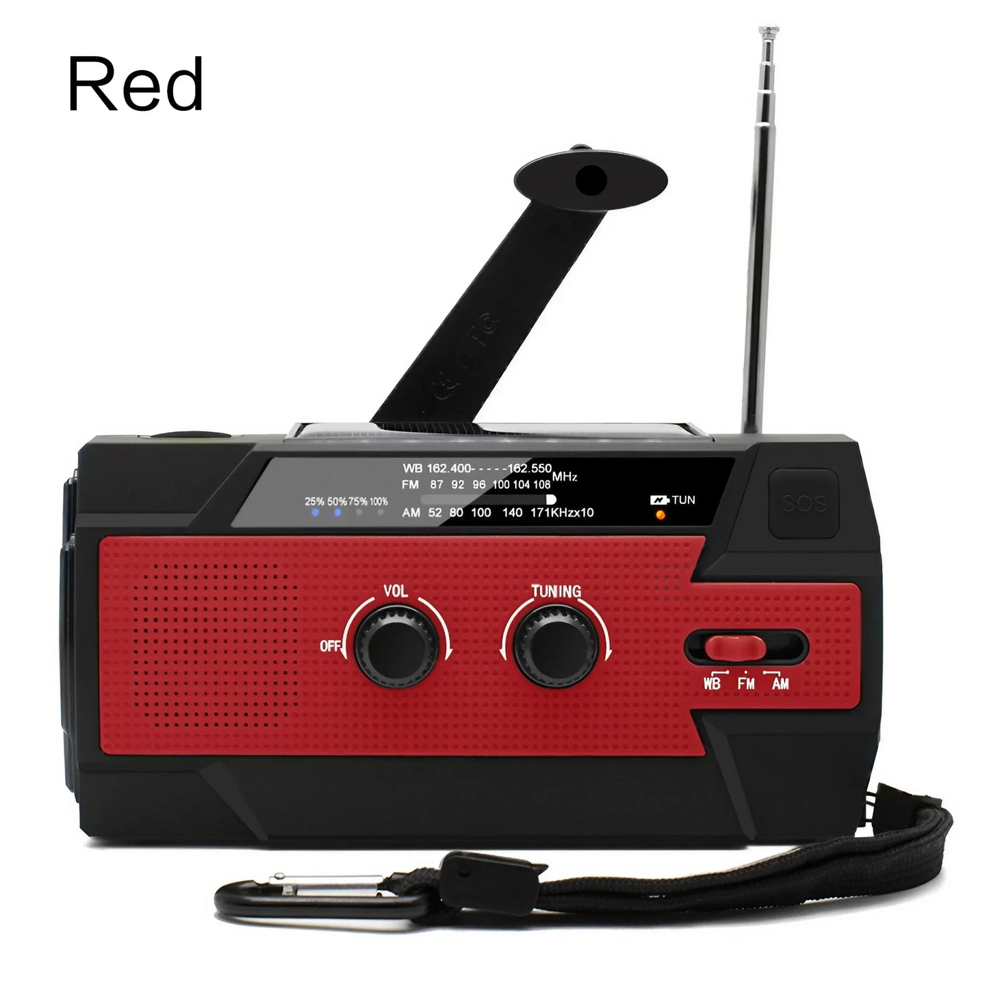 Solar Hand Crank Radio