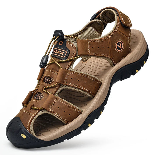 Men’s Leather Casual Sandals