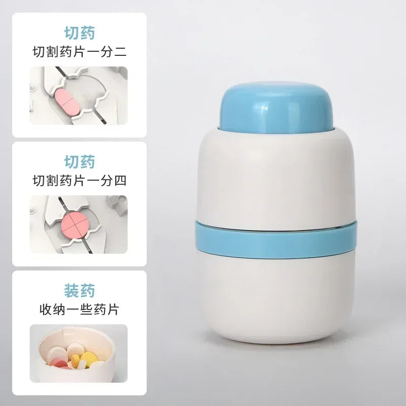 2-in-1 Pill Organizer Case