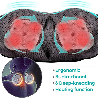 Shiatsu Neck Massager Pillow