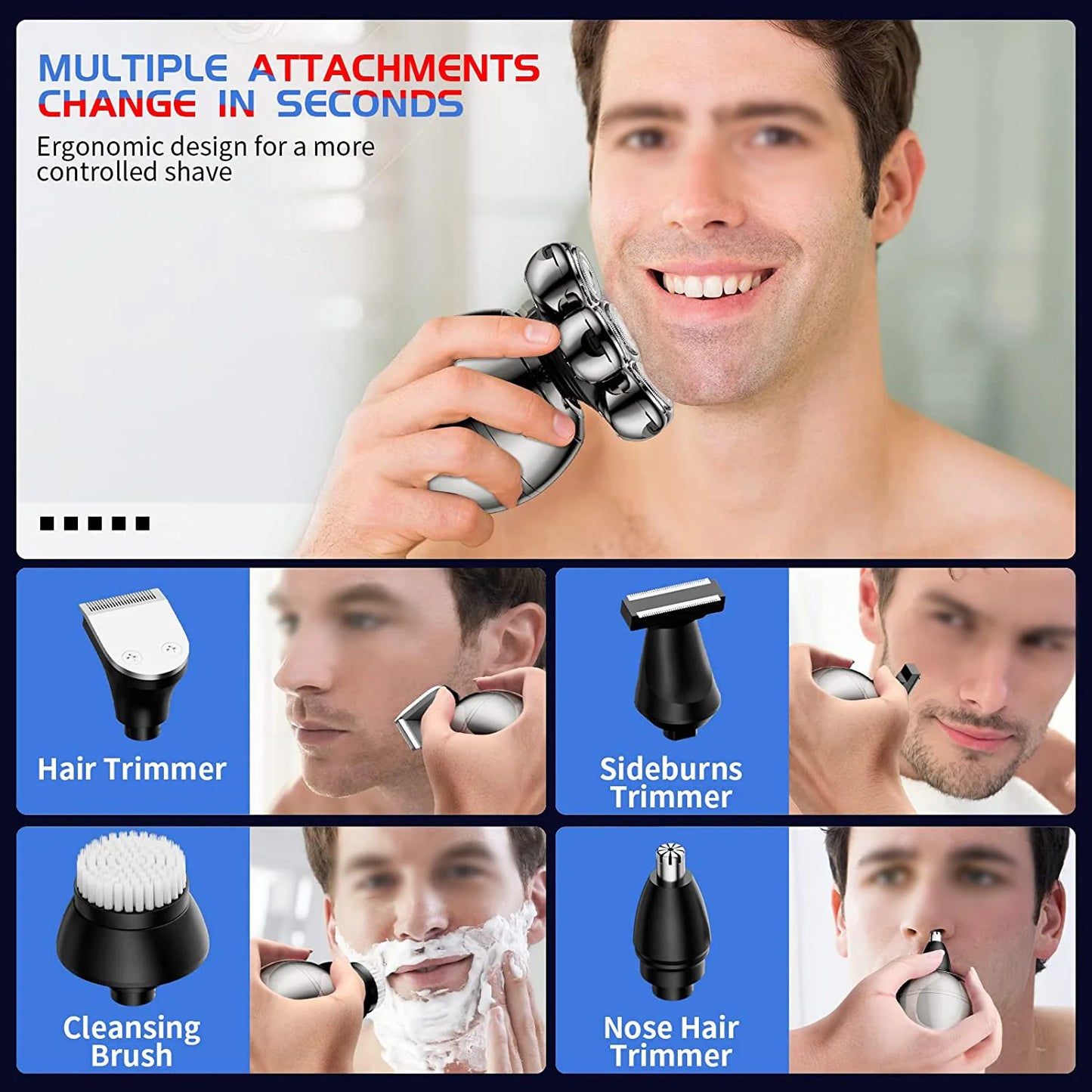 7D Floating Head Shaver