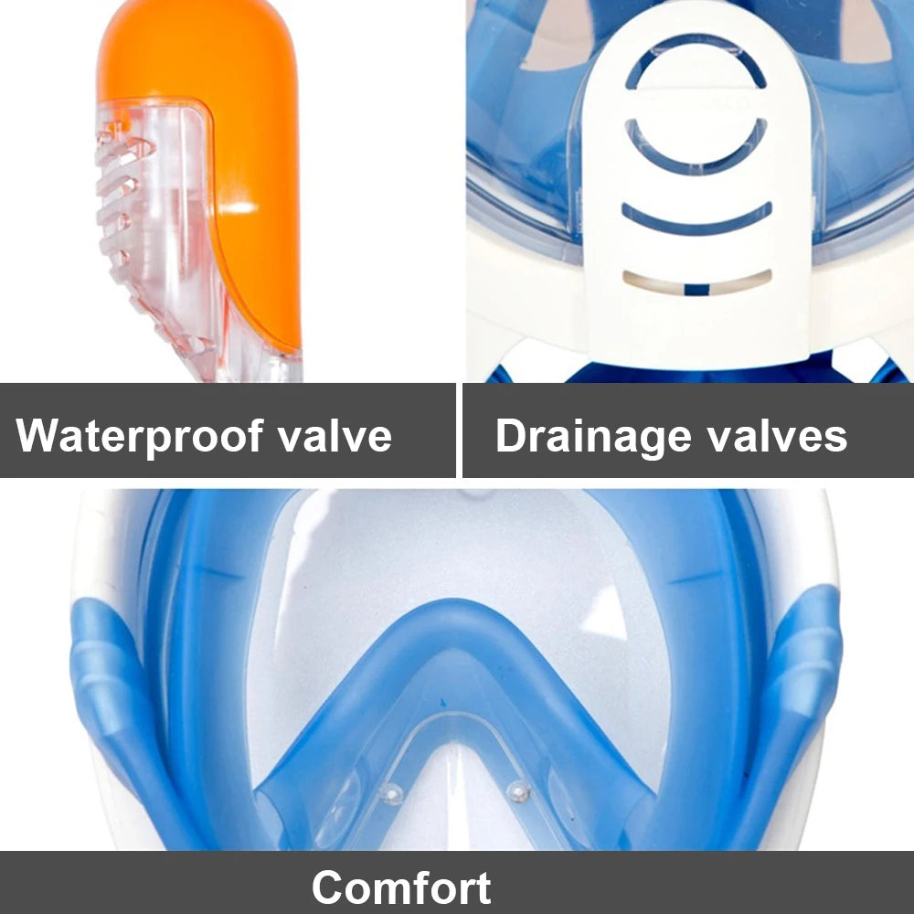 Full Face Snorkeling & Diving Mask