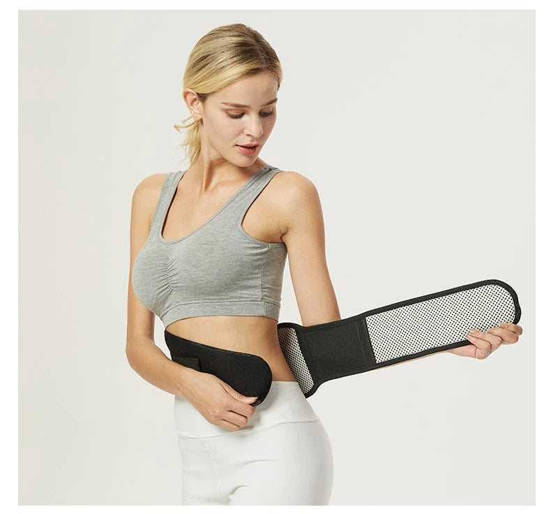 Adjustable Magnetic Self-Heating Waist Support Belt