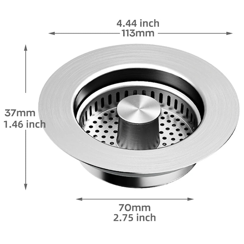 Stainless Steel Sink Strainer