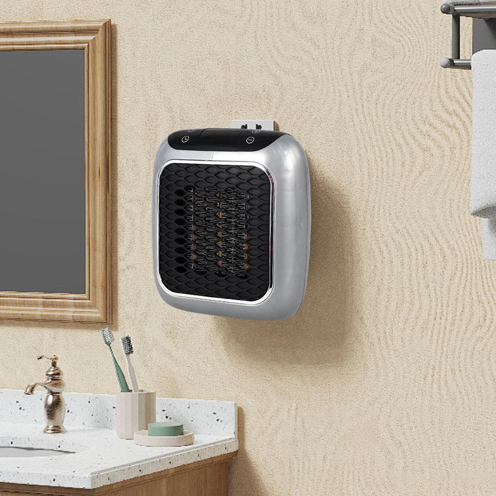 Plug-In Mini Electric Heater Fan