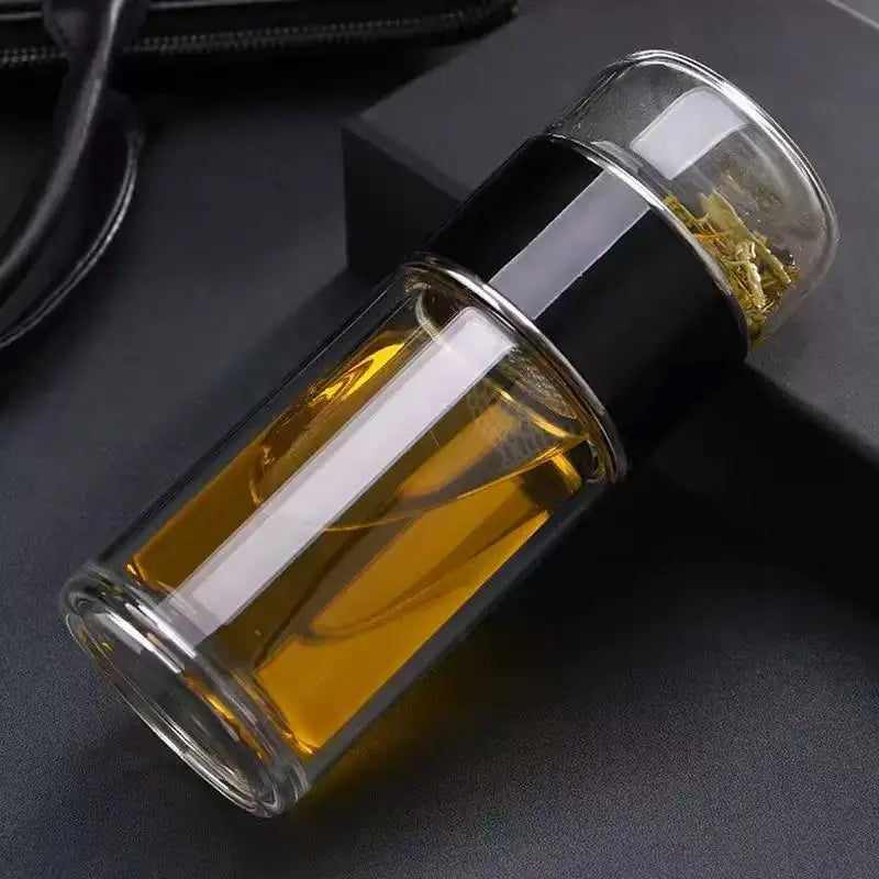 420ml Glass Tea Water Bottle