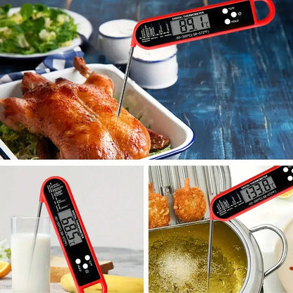 Digital BBQ Thermometer Foldable