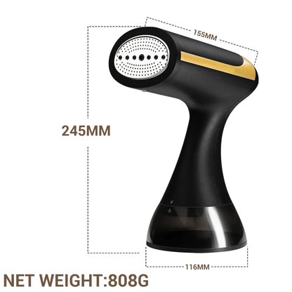 HOMEFISH 1500W Portable Handheld Steam Iron
