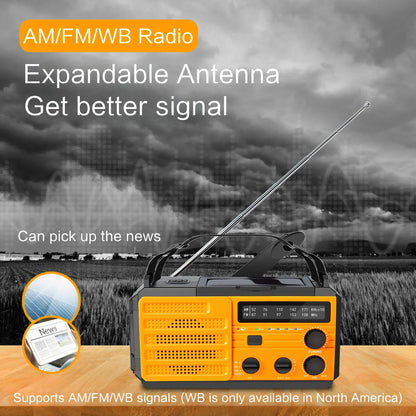 Solar Hand Crank Radio