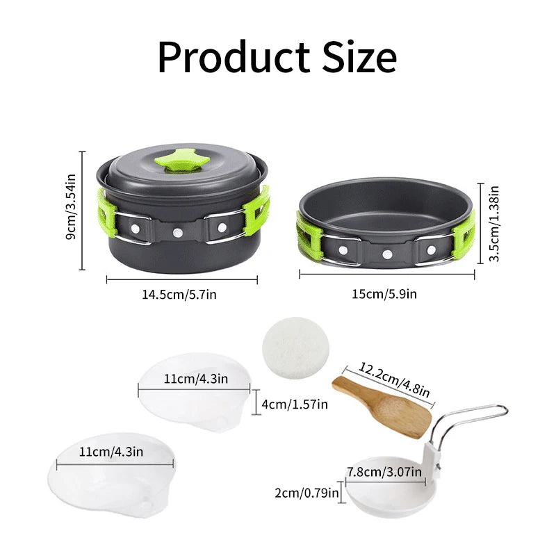 Camping Cookware Set