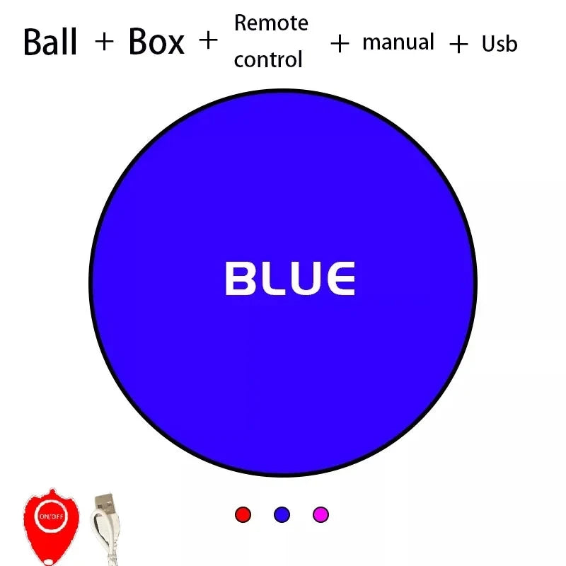 LED Flying Spinner Ball