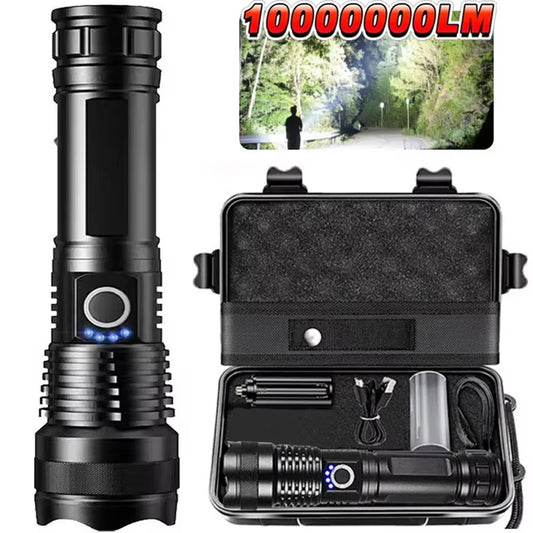 High Power LED Rechargeable Flashlight