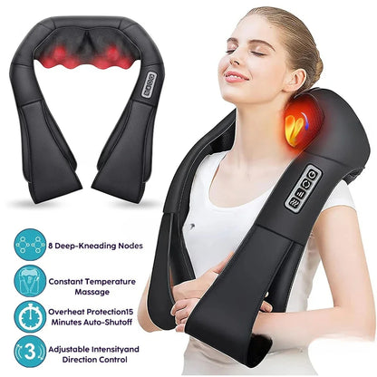 Shiatsu Neck Massager Pillow