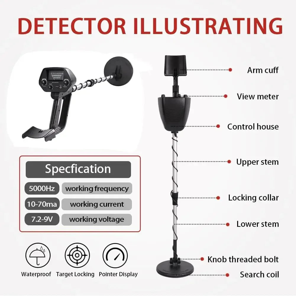 Professional Metal Detector MD4030