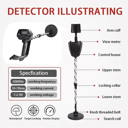 Professional Metal Detector MD4030