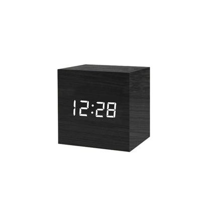 Wooden LED Digital Alarm Clock