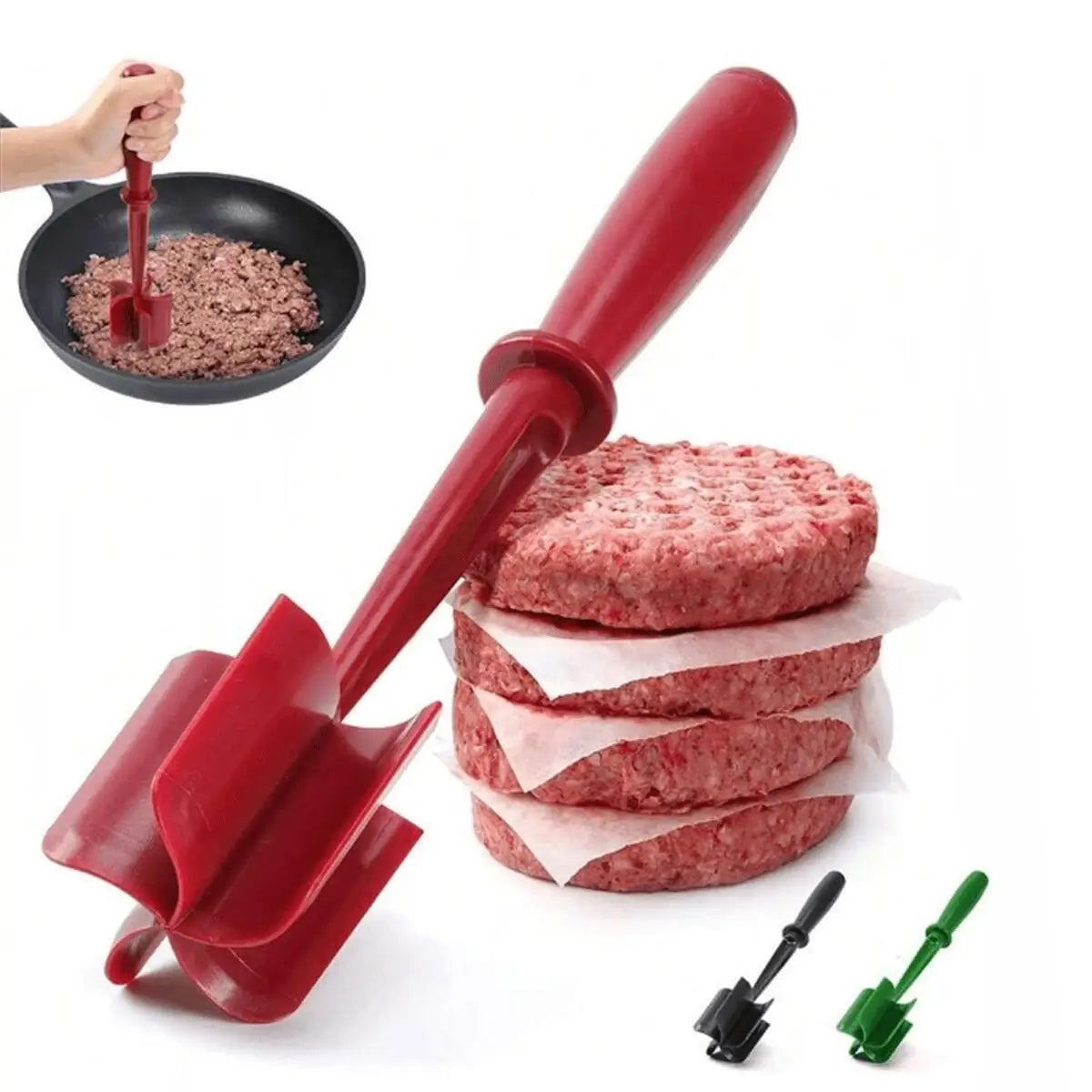 Meat Chopper & Ground Beef Smasher